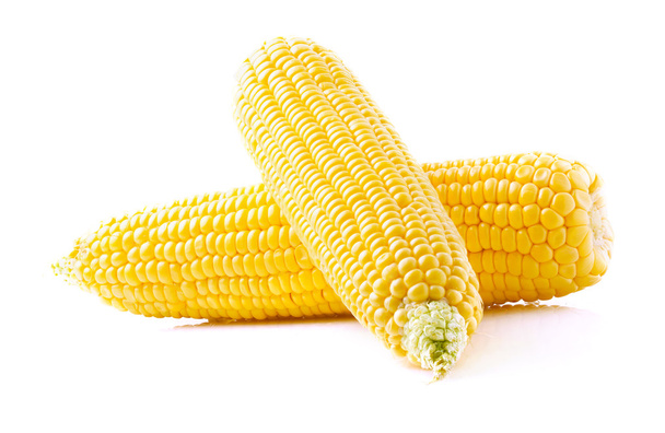 rijp maïs close-up. - Foto, afbeelding