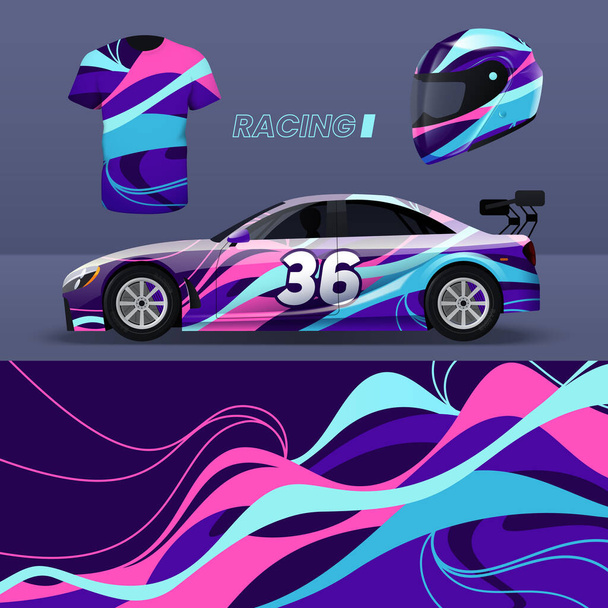 Realistic Livery Mockup - Vector, Image