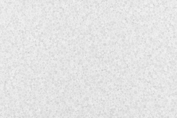 Keresztmetszet kép fehér poli hab gömb buborék textúra minta. - Fotó, kép