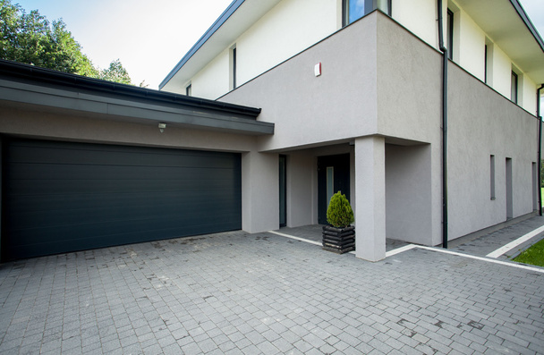 Garage from the outside - Fotoğraf, Görsel