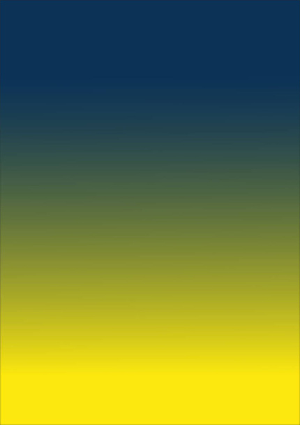 青と黄色のグラデーションの背景  - ベクター画像