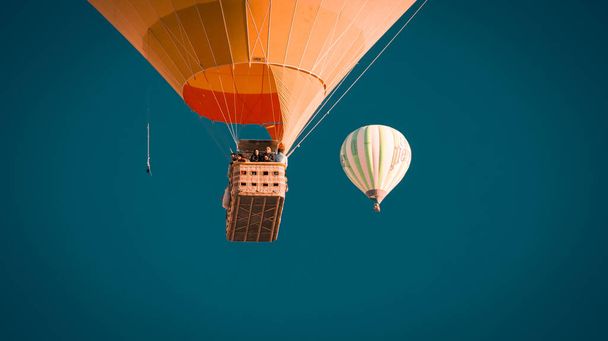 cappadocia balónky goreme krocan cestování krajina tapety výlet goreme nevsehir kayseri nebe výlet - Fotografie, Obrázek