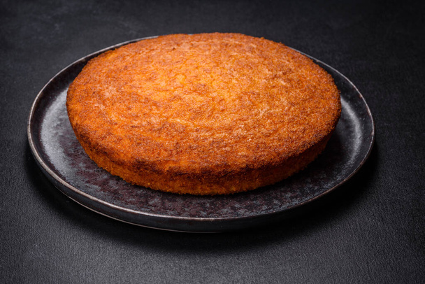 Dolce casalingo Ringraziamento zucca torta pronto da mangiare
 - Foto, immagini