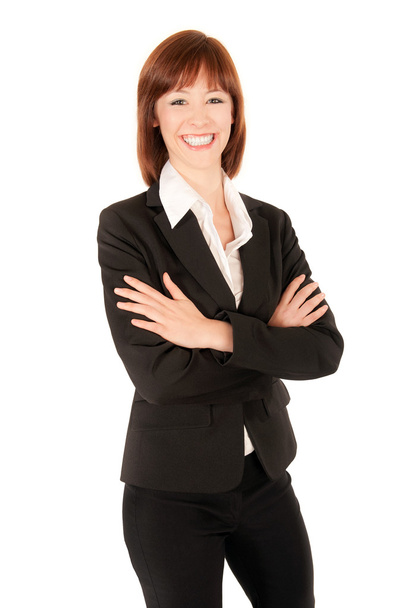 Portrait of beautiful business woman - Foto, afbeelding