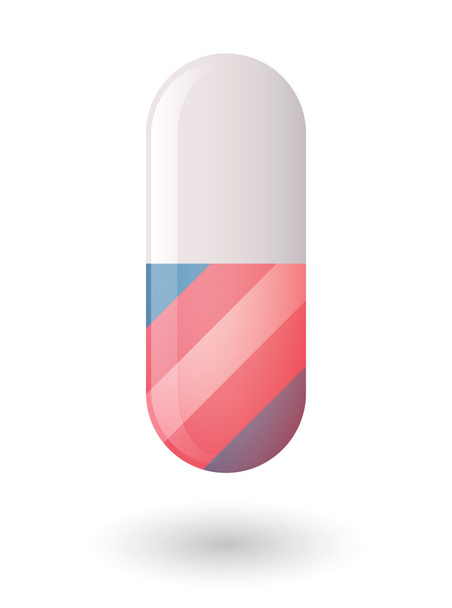 pil met een transgender trots vlag - Vector, afbeelding