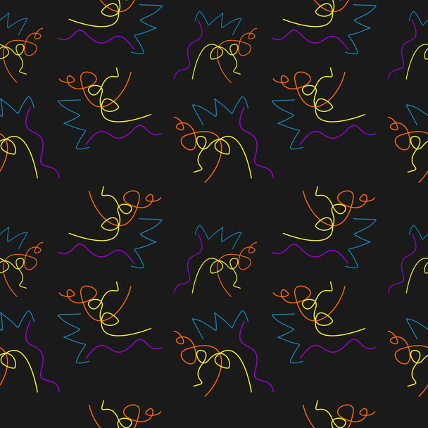 patrón inconsútil abstracto para textil utilizable - Vector, imagen