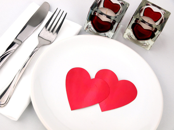 Tisch für romantisches Essen - Foto, Bild