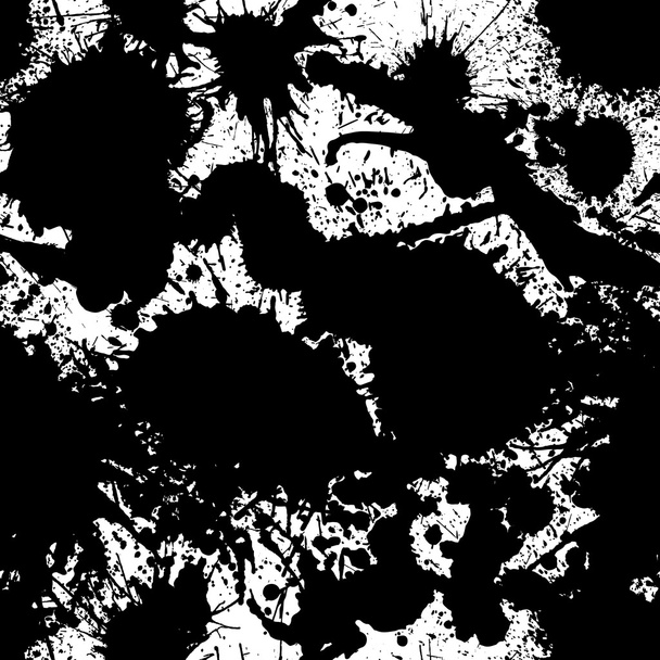 Dekoratív grafikus varrat nélküli mintát szövet blot - Vektor, kép