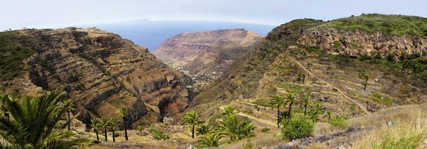 La Gomera, omgeving van Fortaleza de Chipude, Canarische eilanden, Spanje. - Foto, afbeelding