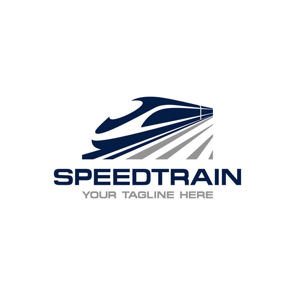 Logo du train signe conception - Vecteur, image