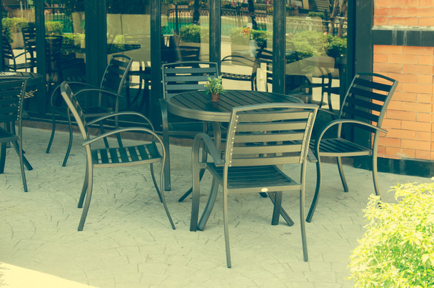 Винтажные стулья ресторан
 - Фото, изображение