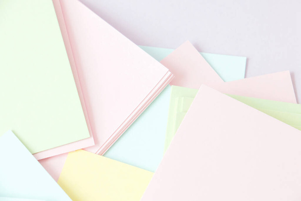 Carta astratta è sfondo colorato, Design creativo per carta da parati pastello. - Foto, immagini