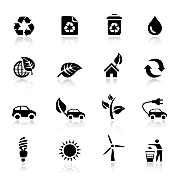 Basic - Ecological Icons - Vector, Image