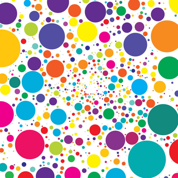 Random dots, circles, dotted pattern, texture vector. Stipple, stippling pointillist backdrop - Vektör, Görsel