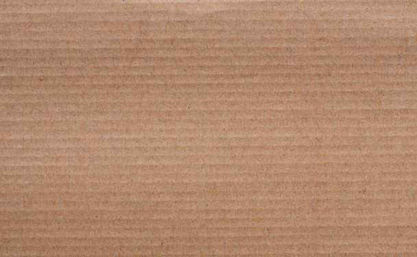Fondo de papel de cartón corrugado con líneas verticales - Foto, Imagen