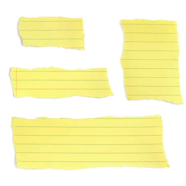 Желтая бумага слезы - Фото, изображение
