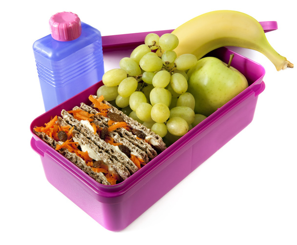 Caja de almuerzo nutritivo
 - Foto, imagen