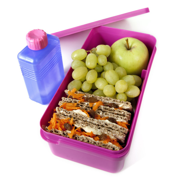 Caja de almuerzo saludable
 - Foto, Imagen