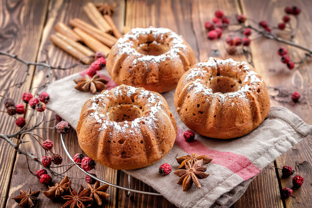 Christmas muffins - Foto, Imagem