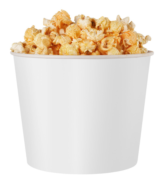 Scatola popcorn bianca
 - Foto, immagini