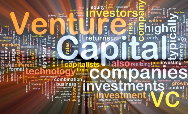 Concept de fond Venture capita rayonnant
 - Photo, image