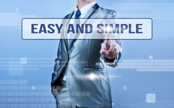 business making decision on easy and simple
 - Фото, изображение