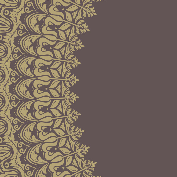 Floral Vector Pattern. Orient Abstract Background - Vektor, kép