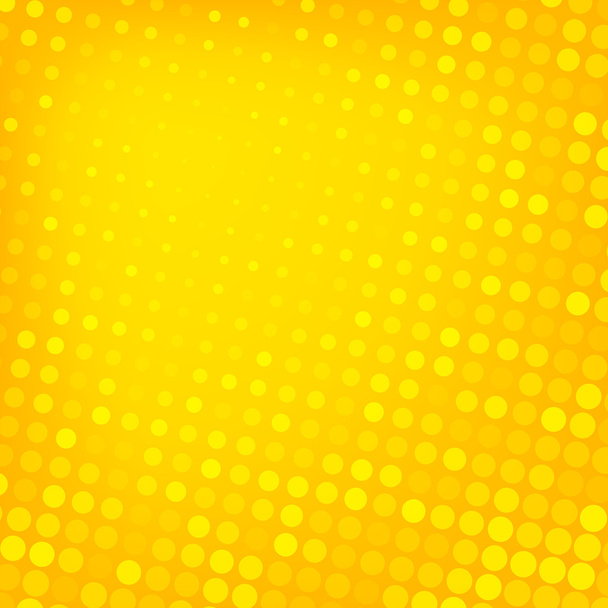 Abstract dotted yellow background - Vector, Image
