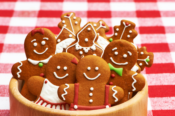 Χριστουγεννιάτικα μπισκότα με μελόψωμο - Φωτογραφία, εικόνα