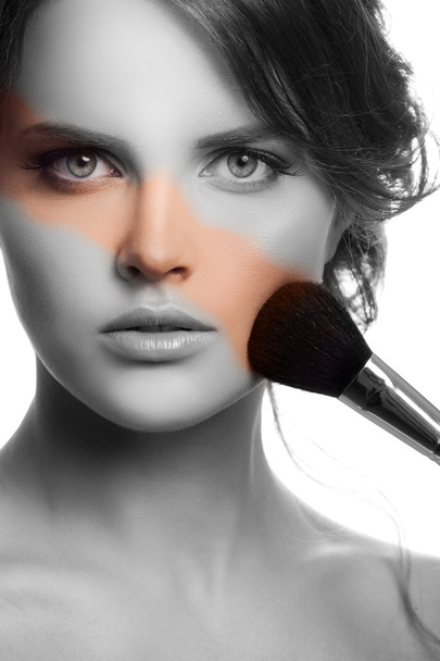 Makeup Face. Make-up Concept.  - Foto, afbeelding