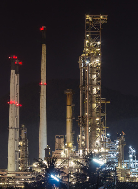Oil refinery manufacturing industry - Photo, Image
