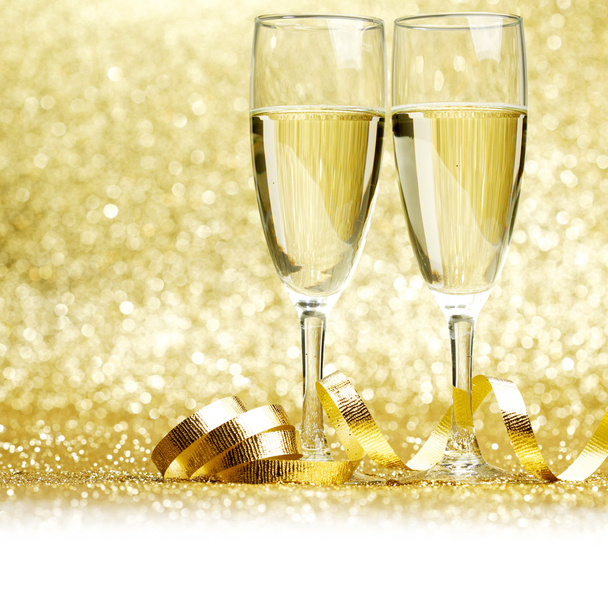 Glasses of champagne - Zdjęcie, obraz