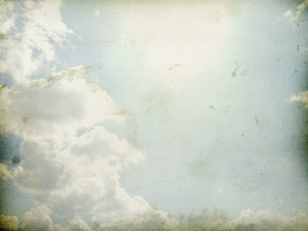 ciel nuageux rétro
 - Photo, image