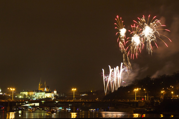 Prague firework - Photo, Image