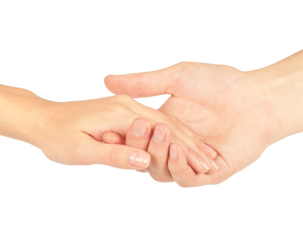 Shaking hands of two people - Фото, зображення