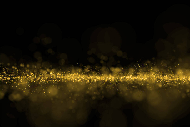 Abstrakti kiiltävä hiukkasgalaksin tausta  - Valokuva, kuva