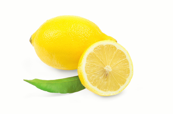 Fresh lemons isolated - 写真・画像
