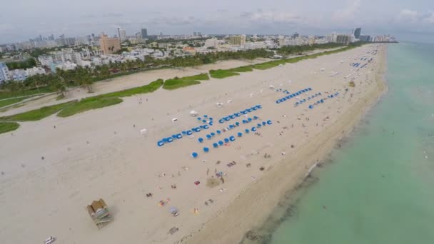 Antenowe Miami Beach Fl - Materiał filmowy, wideo