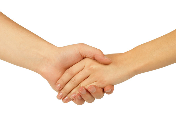 Shaking hands of two people - Foto, imagen