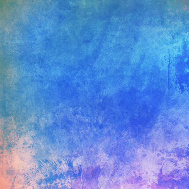 Grunge blue background - Photo, Image