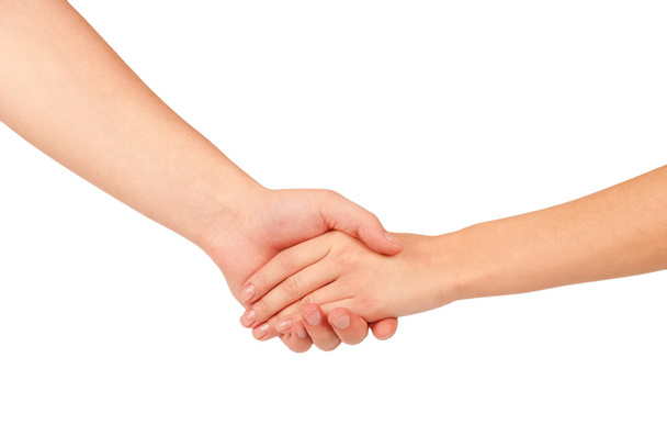 Shaking hands of two people, - Фото, зображення