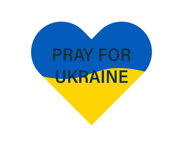 Mentse Ukrajna koncepció. Grunge stílus zászló Ukrajna. - Vektor, kép