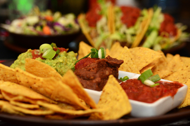 Mexikói élelmiszer - Nachos - Fotó, kép