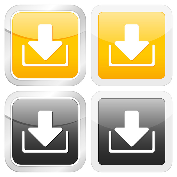 square icon download - Vector, imagen