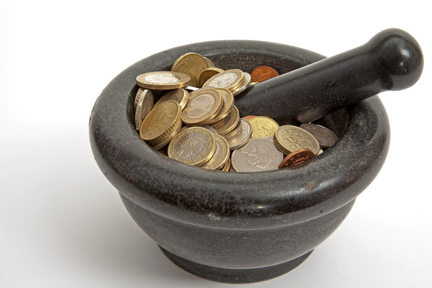 Монети в міномет
 - Фото, зображення