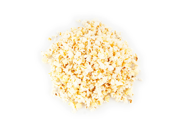 Popcorn bag isolated on the white background - Fotoğraf, Görsel