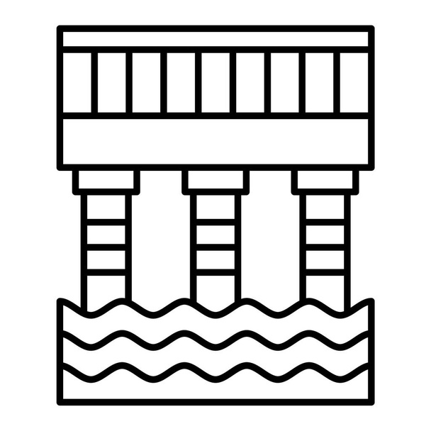 icono del tanque de agua. esquema ilustración de salvavidas calentador vector iconos para la web - Vector, imagen