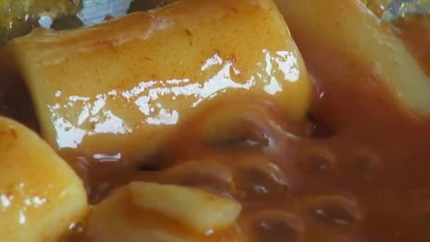 Noodles, Pastas, Tomato Sauce, Foods, Italian Cuisine - Materiał filmowy, wideo
