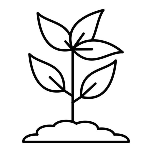 illustration vectorielle icône végétale - Vecteur, image