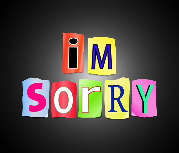 I'm sorry. - Photo, Image